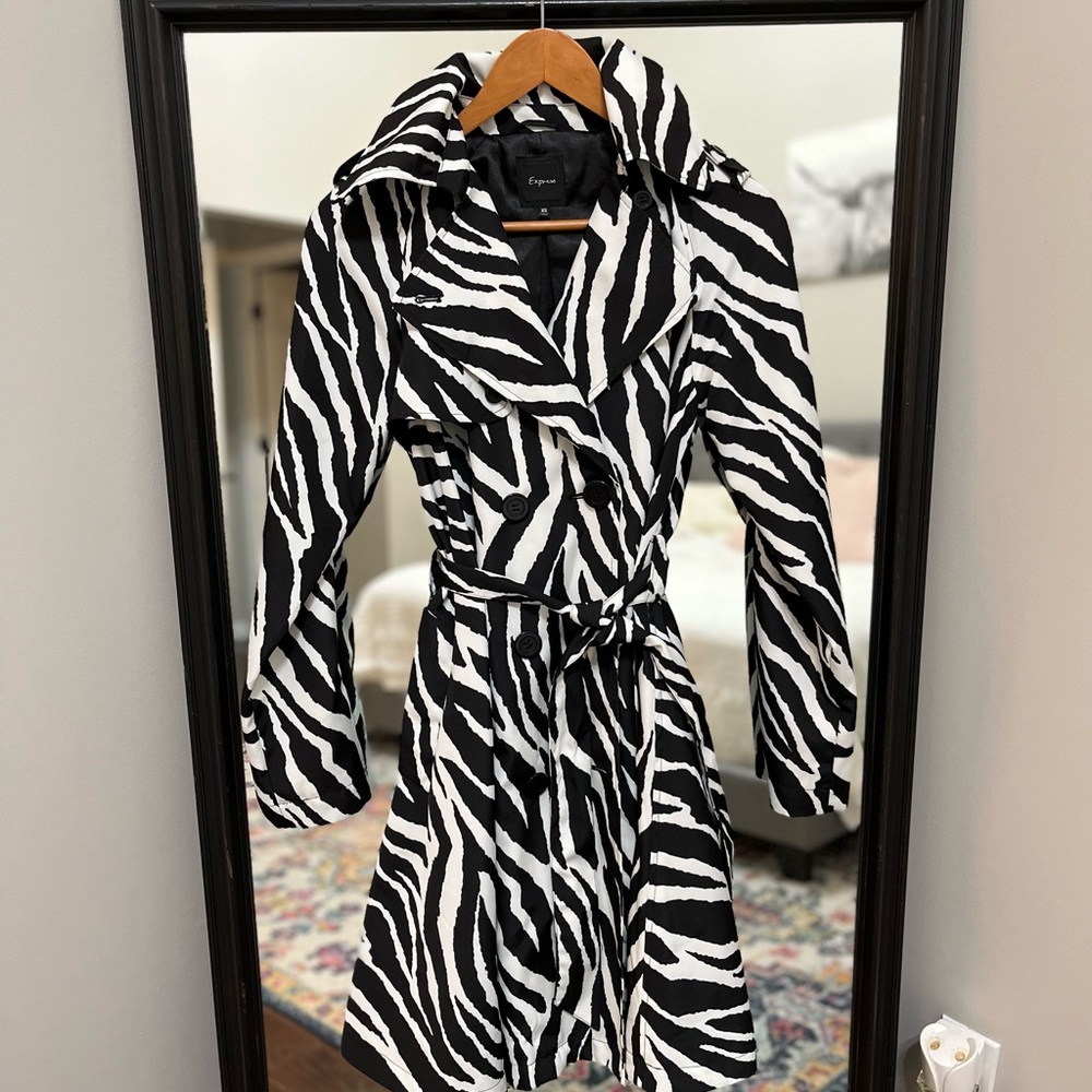 Ladies zebra print Express jacket